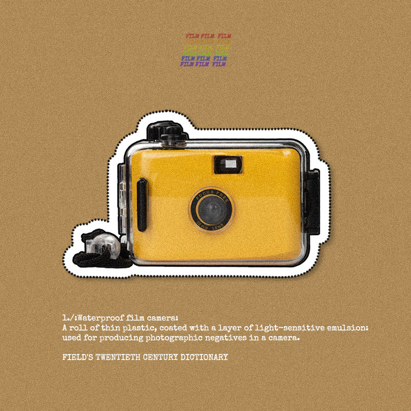 Retro Film Camera Vintage Style