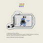 Retro Film Camera Vintage Style