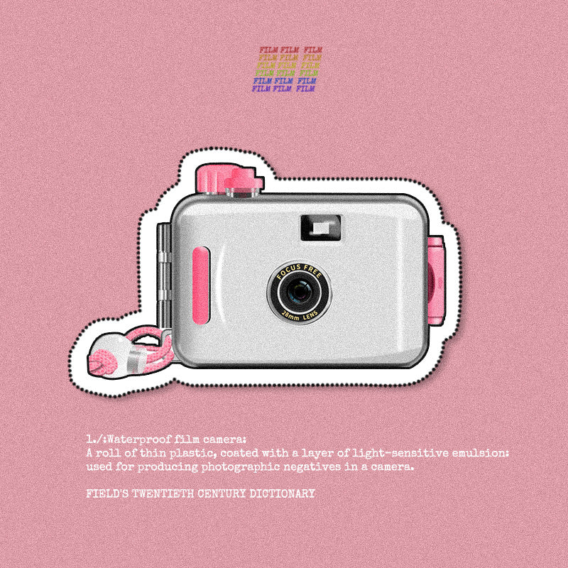 Retro Film Camera Vintage Style