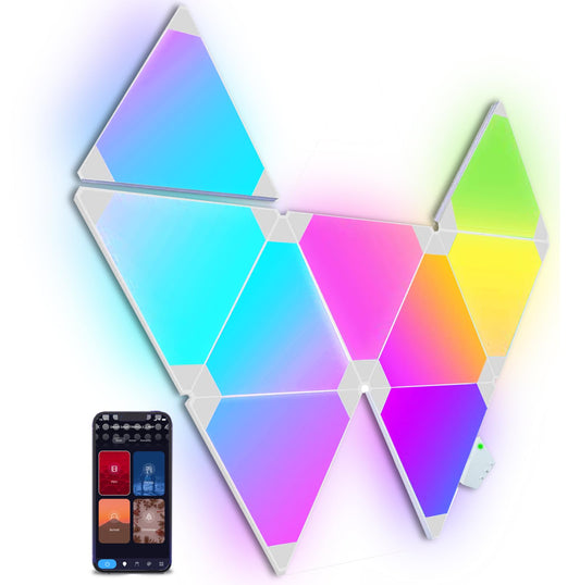 RGB Triangle LED Wall Light