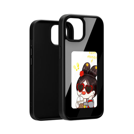 DIY Screen Projection Smart Ink Screen Phone Case