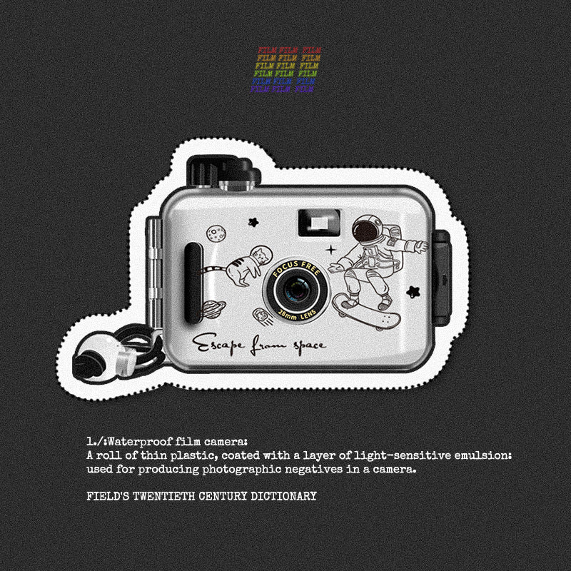 Retro Film Camera Vintage Style