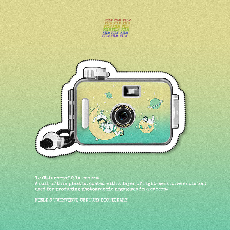 Retro Film Camera Vintage Style