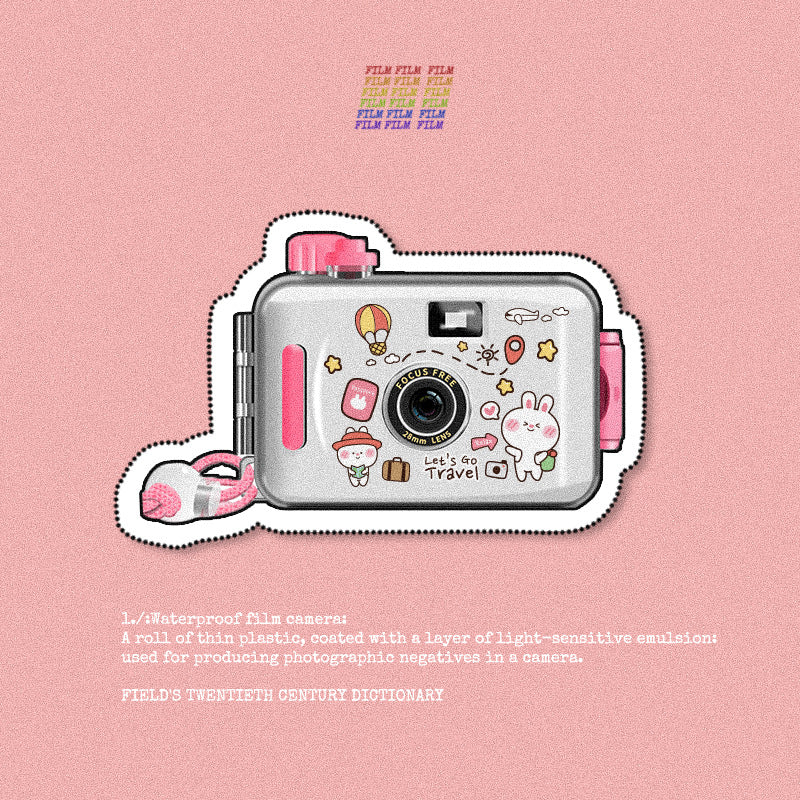 Retro Film Camera Vintage Style