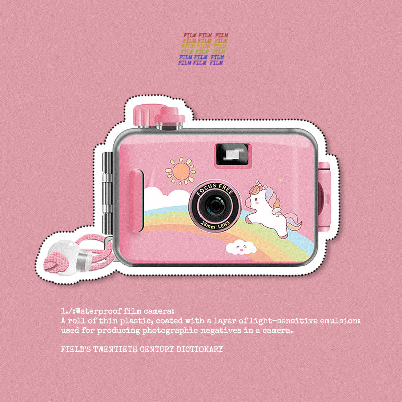 Retro Film Camera Vintage Style